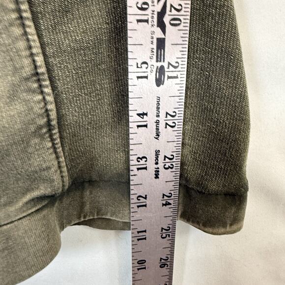 Anthro SaturdaySunday SIZE XL 40x25 Womens Theo Utility Jogger Pants Khaki Green - Picture 6 of 11